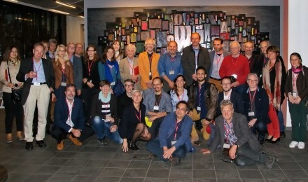 Delegates to the Aepm 2015 conference hosted by the Tipoteca italiana in Cornuda, Italy. (Photo: Ed Vernue)
