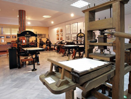 Museum of typography, Chania, Crete, Greece