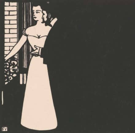 Money (L'argent) from the series Intimités. Félix Vallotton, 1897-1898